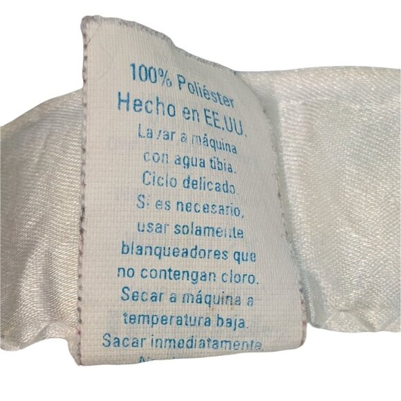 Dundee One Size Pink, Blue Polyester Colored Baby Blanket 7i - Picture 4 of 5